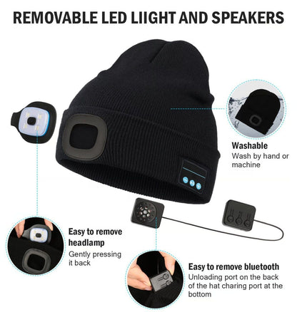 ❤️‍🔥Hot Sale 49%OFF💯3-in-1 Function Bluetooth Beanie
