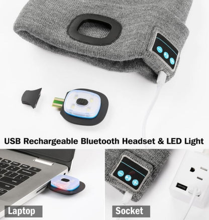 ❤️‍🔥Hot Sale 49%OFF💯3-in-1 Function Bluetooth Beanie